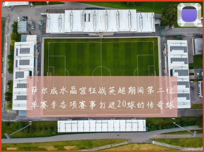 萨尔成水晶宫征战英超期间第二位单赛季各项赛事打进20球的传奇球员